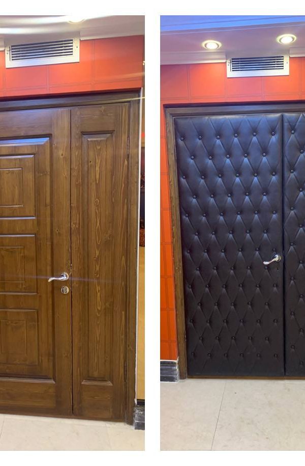 درب چرم ضد صدا